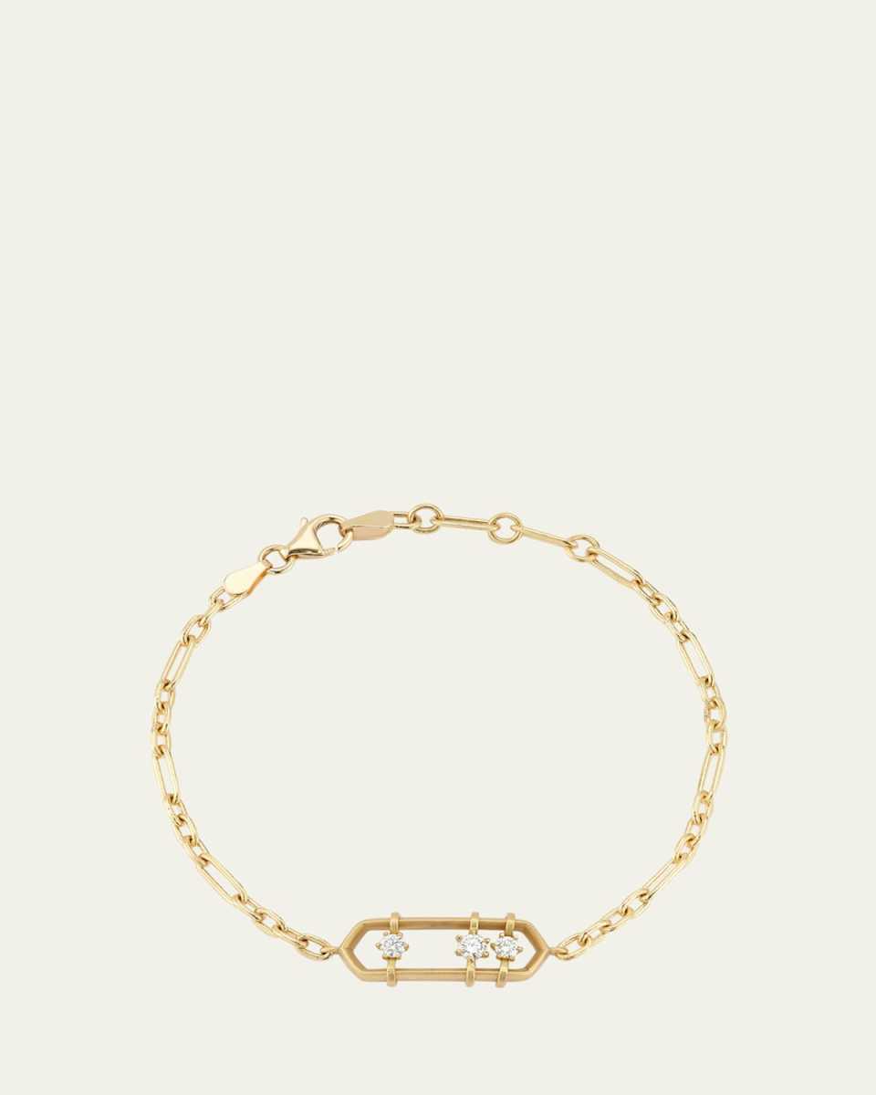 Mini Penelope Floating Diamond Bracelet